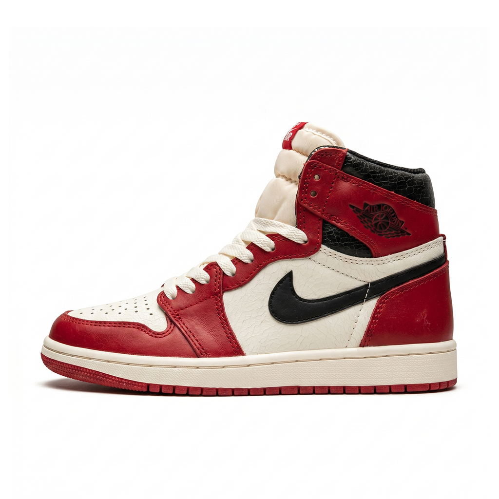 AIR JORDAN ROJO BLANCO NEGRO